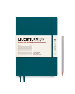 Leuchtturm1917 Notebook Composition B5 Hardcover Pacifc Green Ruled