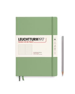 Leuchtturm1917 Notebook Composition B5 Hardcover Sage Dotted