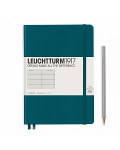 Leuchtturm1917 Notebook Medium Pacific Green Ruled