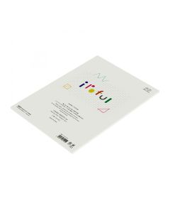 Iroful Paper A4 Ivory Dotted 50 Loose Sheets