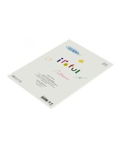 Iroful Paper A4 Ivory Plain 50 Loose Sheets