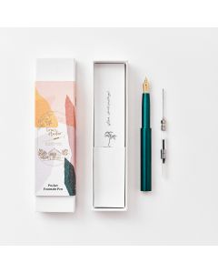 Tom's Studio The Pocket Fountain Pen V2 Ivy