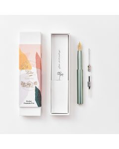 Tom's Studio The Pocket Fountain Pen V2 Sage