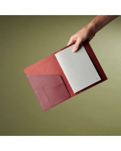 Paper Republic Portfolio A5 Bordeaux