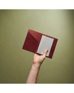 Paper Republic Portfolio A6 Bordeaux