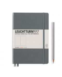 Leuchtturm1917 Notebook Medium Anthracite Plain