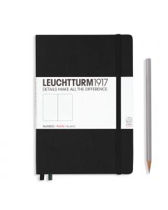 Leuchtturm1917 Notebook Medium Black Plain