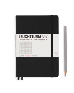 Leuchtturm1917 Notebook Medium Black Squared