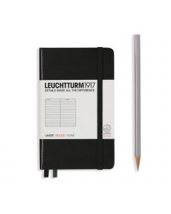 Leuchtturm1917 Notebook Pocket Black Ruled