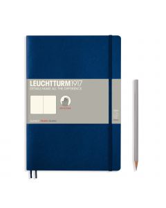 Leuchtturm1917 Notebook Composition B5 Softcover Navy Plain