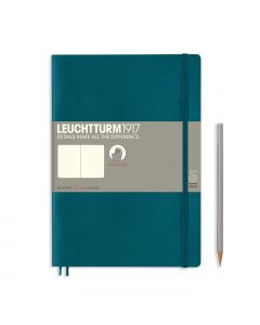Leuchtturm1917 Notebook Composition B5 Softcover Pacific Green Plain