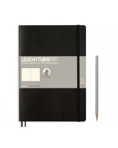 Leuchtturm1917 Notebook Composition B5 Softcover Black Plain
