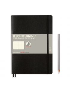 Leuchtturm1917 Notebook Composition B5 Softcover Black Dotted