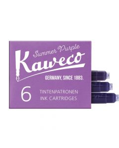 Kaweco Ink Cartridges Summer Purple 6-Pack