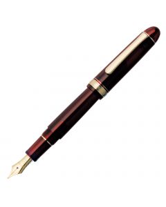 Platinum #3776 Century Bourgogne Gold Trim Fountain Pen