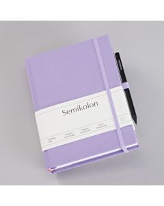 Semikolon Grand Voyage Lilac Silk Notebook