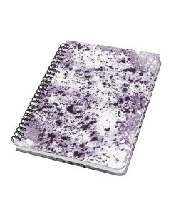 Sigel Jolie Violet Marble Dotted Notebook A5