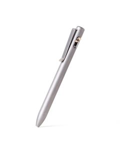 Tactile Turn Switch Version 2 Stonewashed Titanium Short Ballpoint Pen