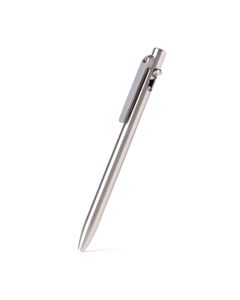 Tactile Turn Slim Switch Version 2 Titanium Short Ballpoint Pen