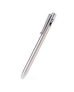 Tactile Turn Switch Version 2 Titanium Standard Ballpoint Pen