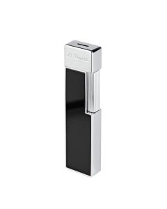 S.T. Dupont Twiggy Black Lacquer and Chrome Lighter