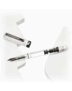 TWSBI Vac 700 透明 万年筆（スチールニブ） EF TWSBI VAC 700R