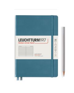 Leuchtturm1917 Notebook Medium Rising Colors Stone Blue Ruled