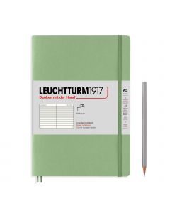 Leuchtturm1917 Notebook Medium Softcover Muted Colors Sage Ruled