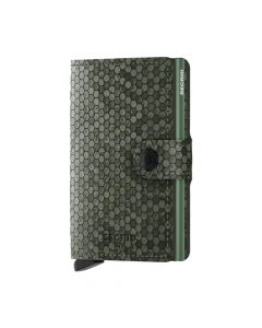 Secrid Mini Wallet Hexagon Green