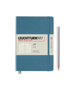 Leuchtturm1917 Notebook Softocver Medium Rising Colours Stone Blue Ruled