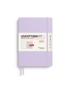 Leuchtturm1917 2027 Weekly Planner + Notes Medium Lilac