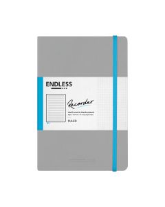 ENDLESS Recorder Notebook Mountain Snow Ruled
