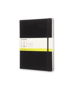 Moleskine Classic Extra Large Notebook Black Hard Cover Plain