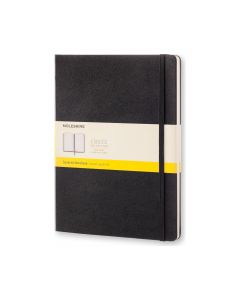 Moleskine Classic Extra Large Notebook Black Hard Cover Squared