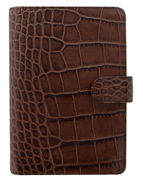 Filofax Classic A5 イタリア製 良質な牛革 Filofax Classic Personal Croc Chestnut | Penworld » More than
