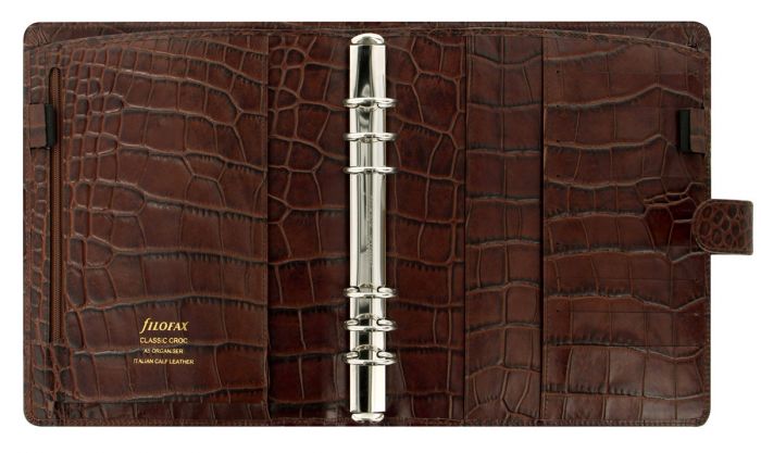 Filofax Classic A5 Croc Chestnut | Penworld » More than 10.000