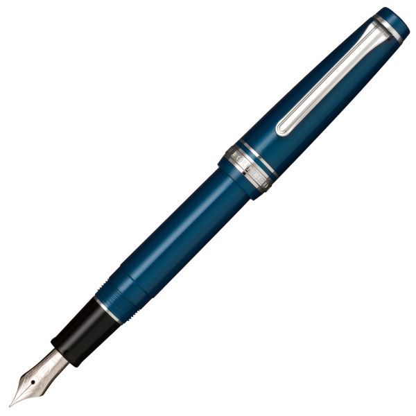 Sailor Professional Gear Slim Metallic Blue Fountain Pen