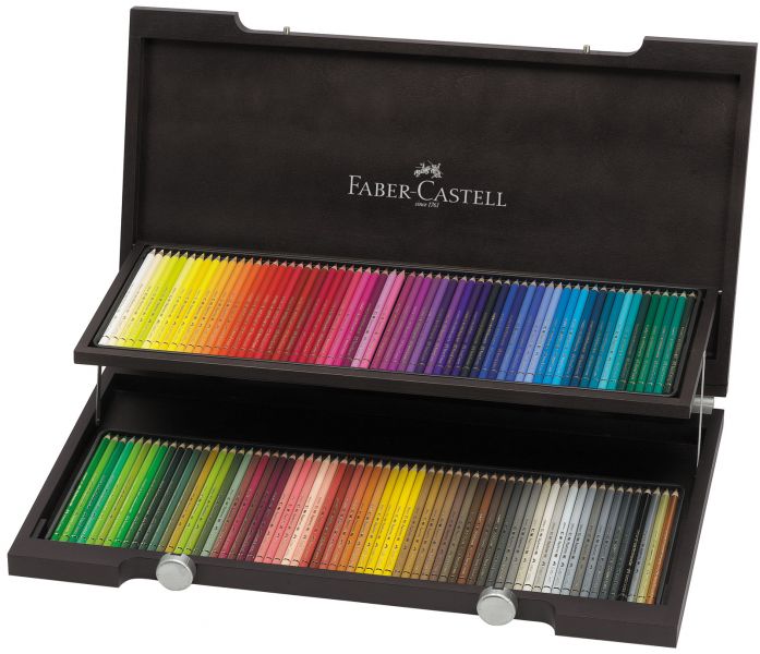 Faber-Castell Colour Pencil Polychromos wood case of 120  