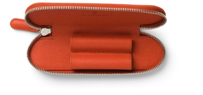 GRAF VON FABER-CASTELL レザーペンケース オレンジ z*o様 GRAF VON FABER-CASTELL レザーペンケース オレン GRAF VON