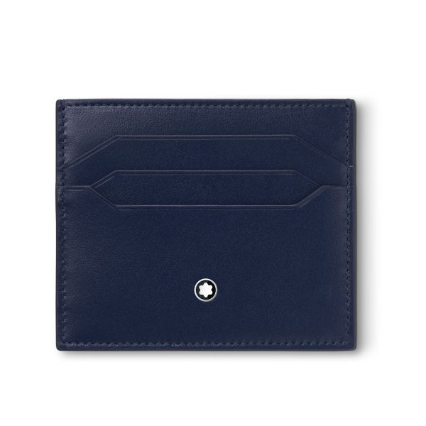 Montblanc Meisterstück Card Holder 6cc Blue | Penworld » More than
