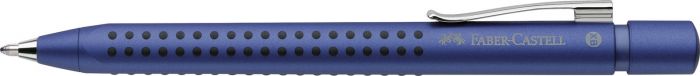 Faber-Castell Penna Stilografica Grip 2011 - Pennino EF Extra Fine - Design Ergonomico - Blu - Foto 3