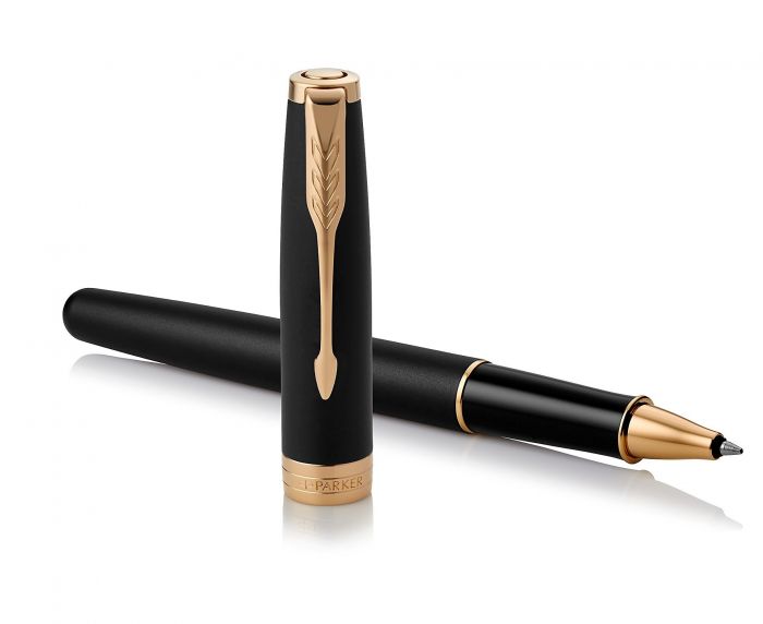 Parker Sonnet Matt Black GT Rollerball Pen | Penworld » More than