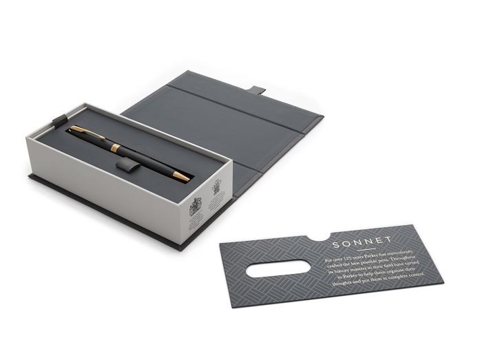 筆記具 PARKER sonnetGT france GIFT BOX Parker Sonnet Matt Black GT Ballpoint Pen | Penworld » More than