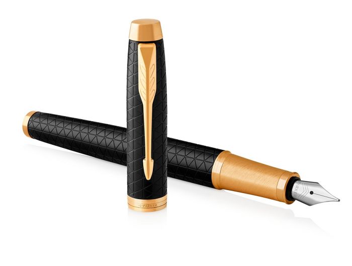 Zinloos Defecte Janice Parker IM Premium Black/Gold GT Fountain Pen | Penworld » More than 10.000  pens in stock, fast delivery