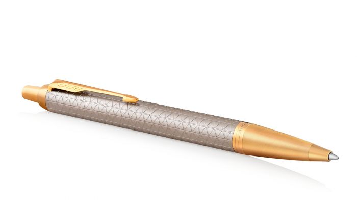 Parker IM Premium Warm Silver GT Ballpoint Pen Penworld » More