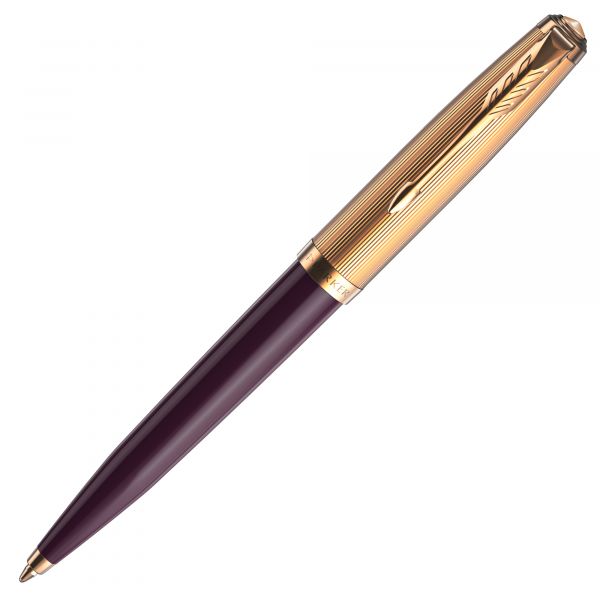 Parker 51 Deluxe Plum GT Ballpoint Pen Penworld » More than