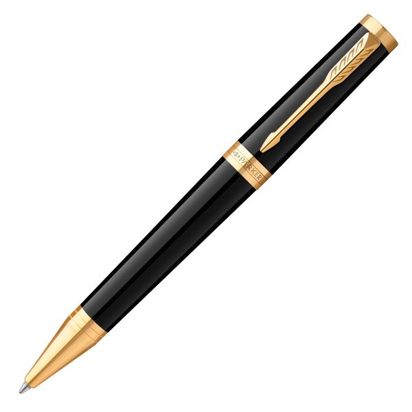 Parker Ingenuity Black Gold Ballpoint Pen Penworld » More than