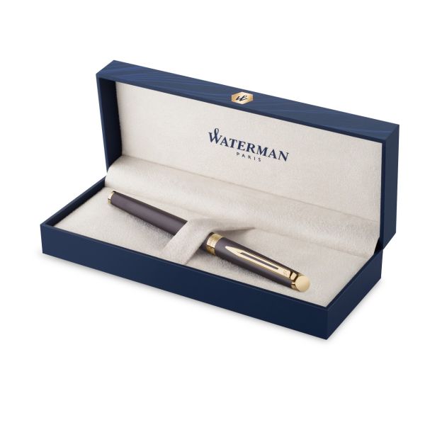 Waterman Hémisphère The Understated Edit Lava Black Fountain Pen