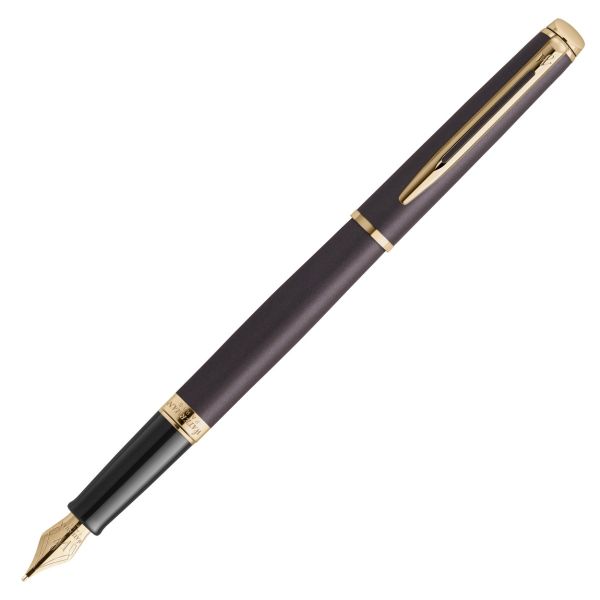 Waterman Hémisphère The Understated Edit Lava Black Fountain Pen