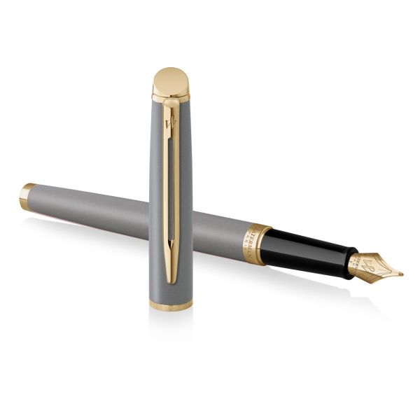 Waterman Hémisphère The Understated Edit Stone Grey Fountain Pen
